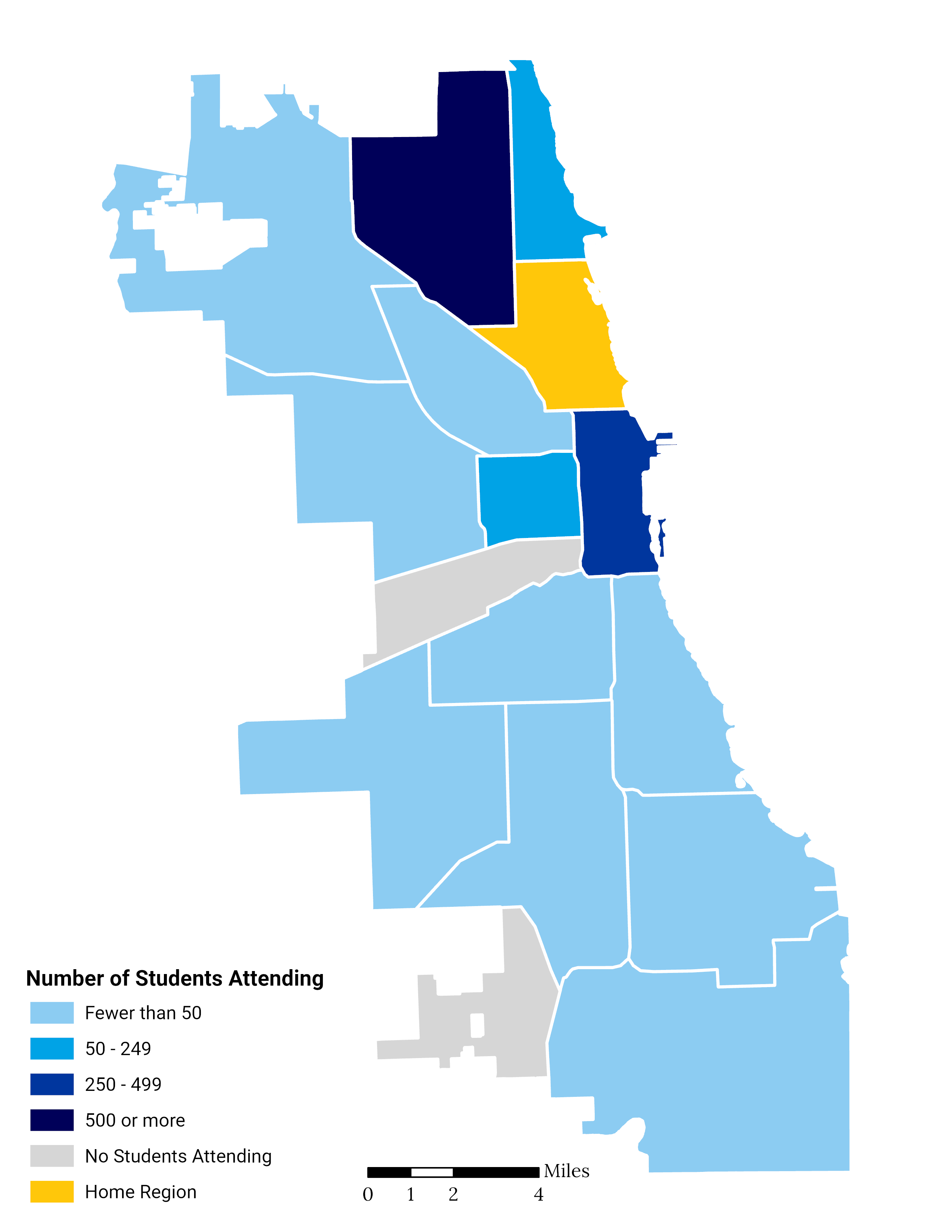 Elementary School Choice Footprint Map Greater Lincoln Park