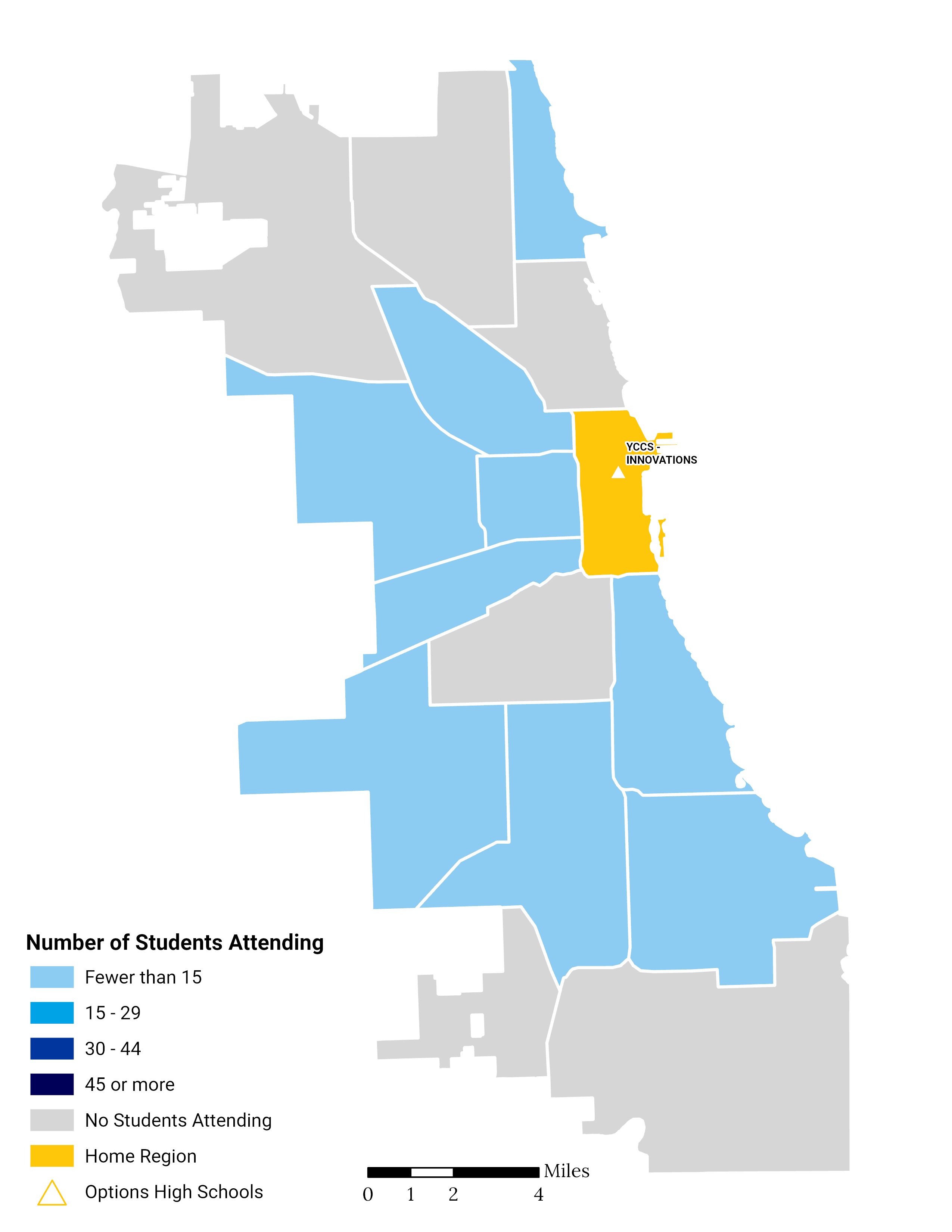 Options HS Choice Footprint Map Central Area