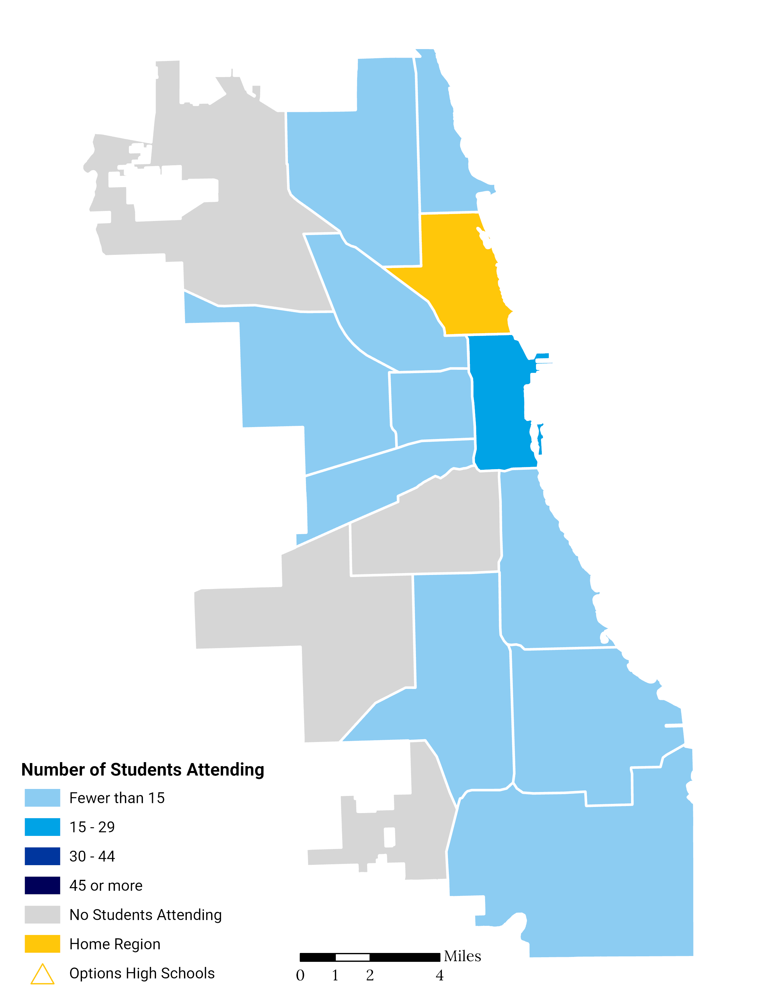 Options HS Choice Footprint Map of Greater Lincoln Park Lincoln Park