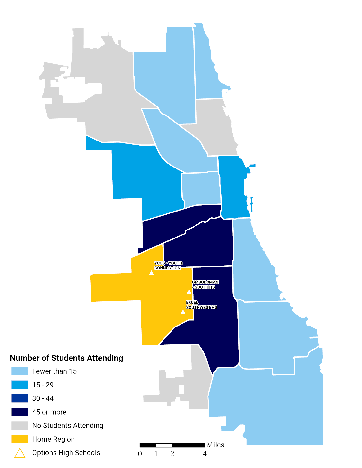 Options HS Choice Footprint Map Greater Midway