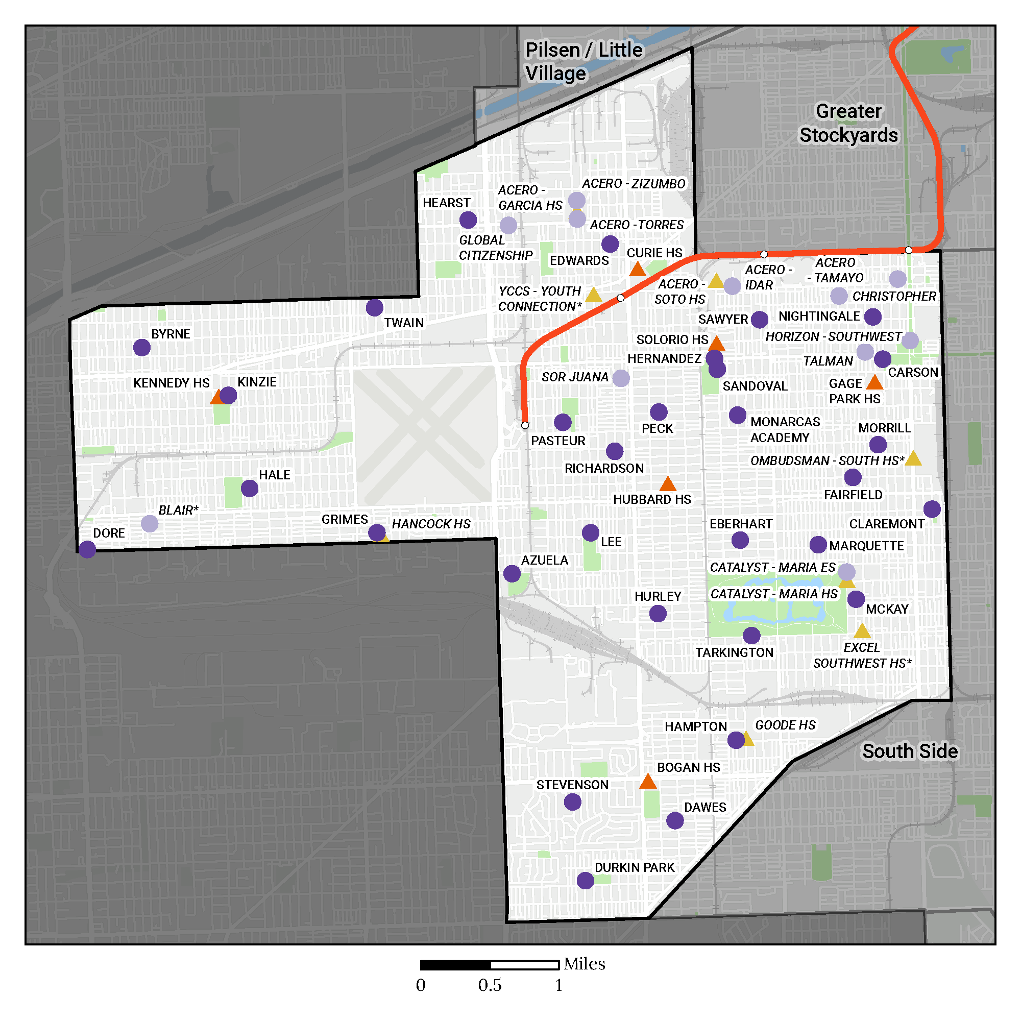 Region Map Greater Midway