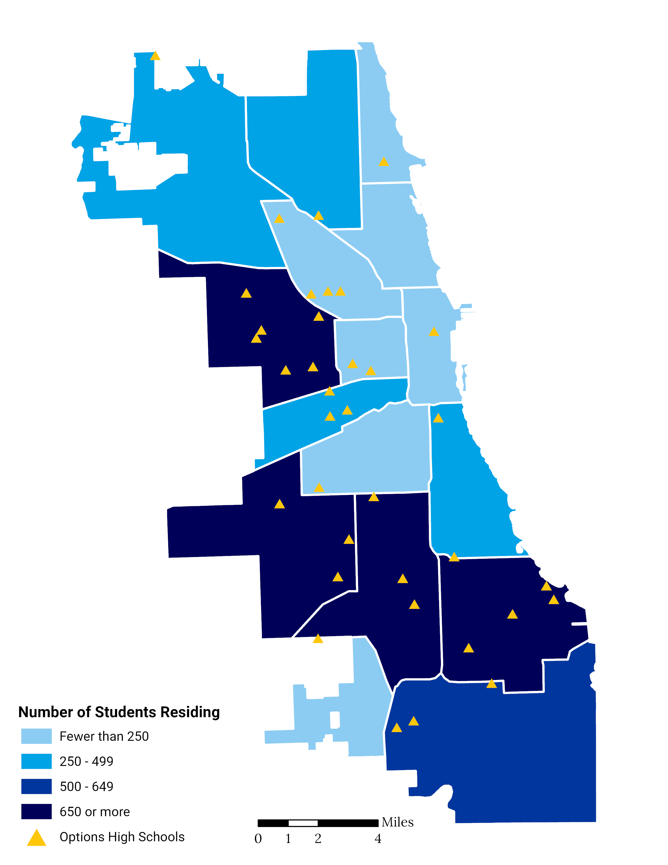 ARA Choice Footprint Map Of District