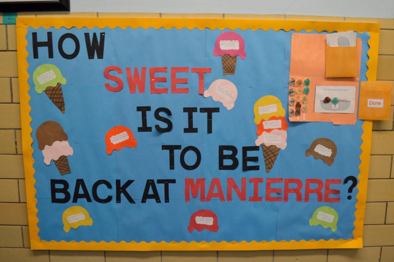 How sweet is it to be at manierre?