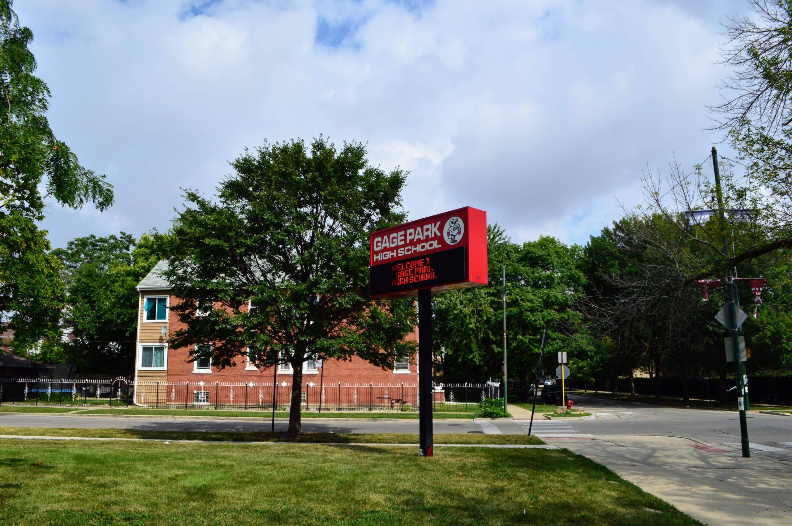 Gage park High School Sign